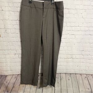 Gray Work Casual Dress Women’s Curvy Pants Size 16